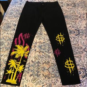 Paradise and Money Skinny Jeans
